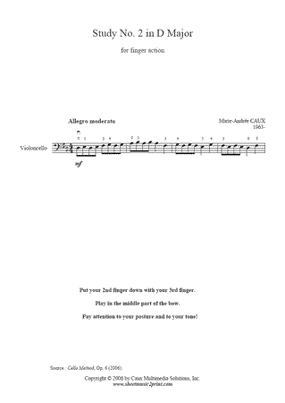 Study No. 2 in D Major