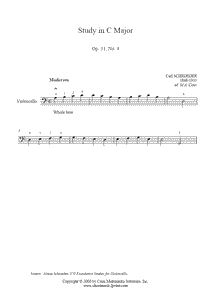 Schroder : Study Op. 31, No. 4