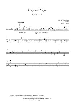 Study in C Major, Op. 31, No. 5