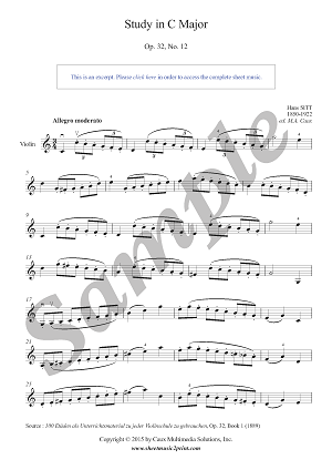 Study in C Major, Op. 32, No. 12