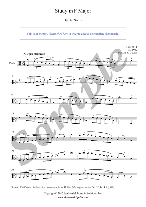 Study in F Major, Op. 32, No. 12