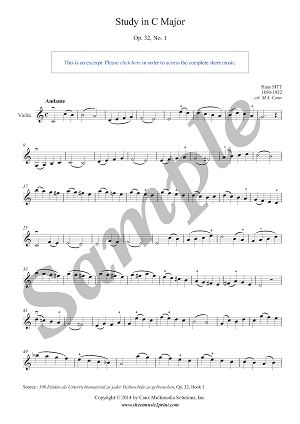 Study Op. 32, No. 1