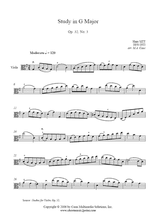 Study Op. 32, No. 3