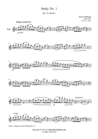 Study No. 1 in C Major, Op. 33, Book I