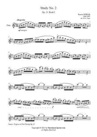 Study No. 2 in G Major, Op. 33, Book I