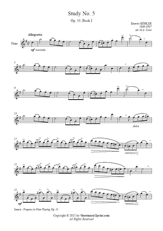 Study No. 5 in G Major, Op. 33, Book I