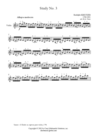 Study No. 3 in C Major
