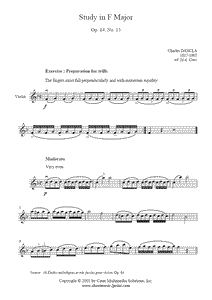 Dancla : Study Op. 84, No. 15