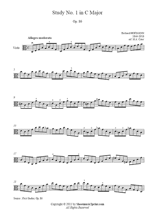 Study in C Major, Op. 86, No. 1