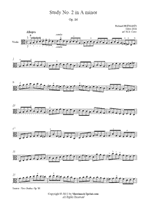Hofmann : Study Op. 86, No. 2
