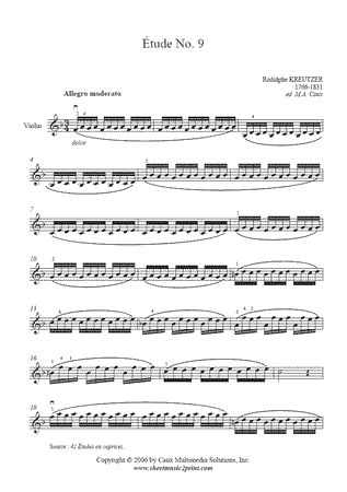 Study No. 9 in F Major