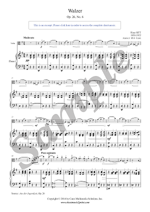 Waltz Op. 26, No. 6