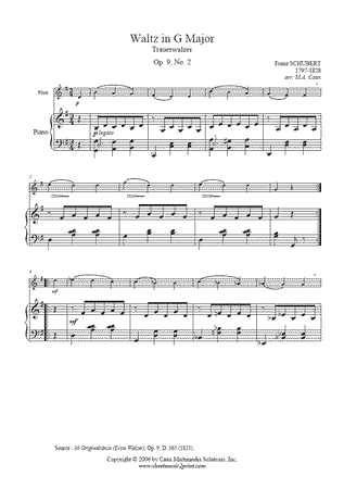 Waltz D 365, Op. 9, No. 2 (Trauerwalzer)