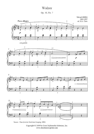 Walzer, Op. 38, No. 7